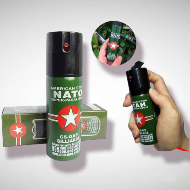 Gas Pimienta Police USA 60ml - Defensa Personal Portátil | Efecto Inmediato
