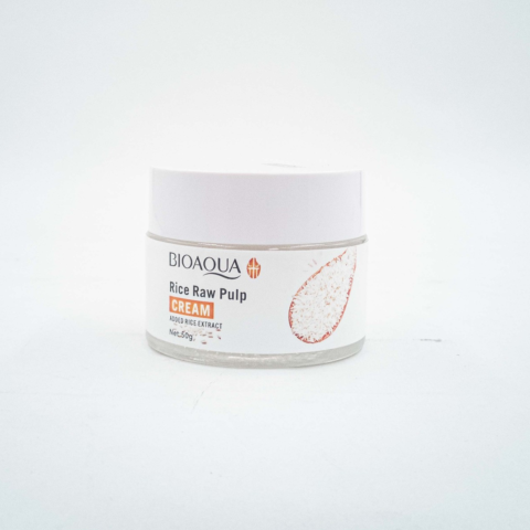 Crema Arroz BioAqua - Hidratación Nocturna & Brillo Natural |50g