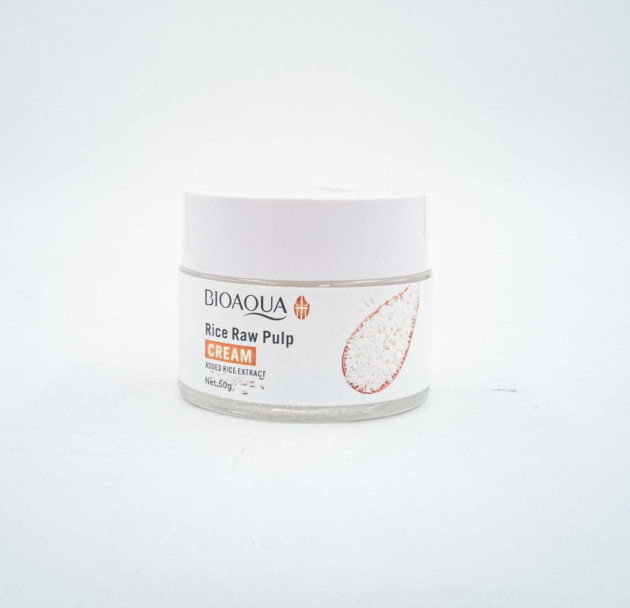 Crema Arroz BioAqua - Hidratación Nocturna & Brillo Natural |50g